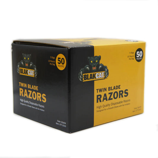 Blakcat Double Blade Disposable Razor - Box of 50