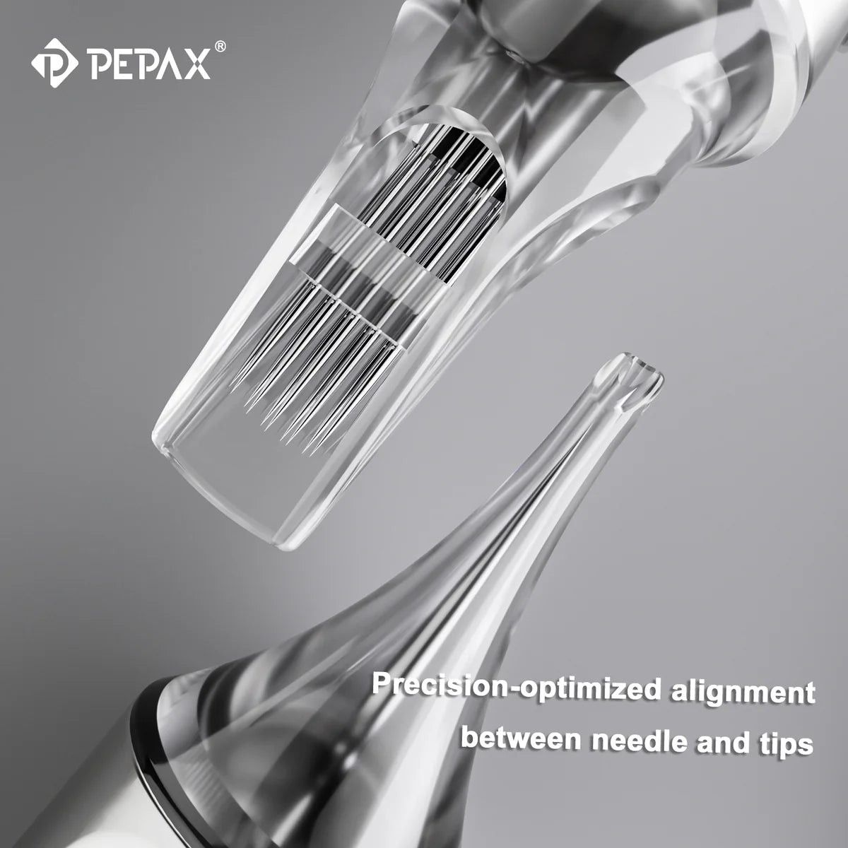 PEPAX Lance Ultral All-new Silver-electroplating Tattoo Cartridge Needles (20pcs per box)
