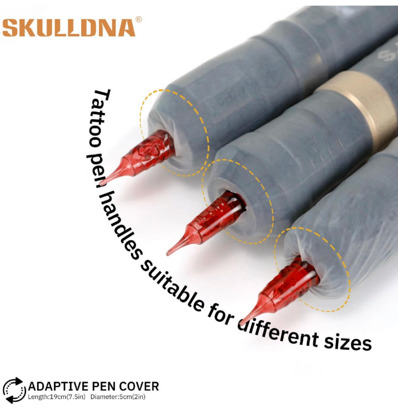 Skull DNA Latex Disposable Pen covers 24ct