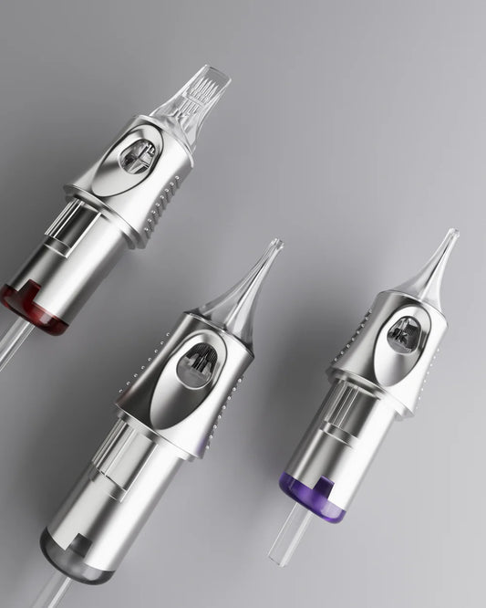 PEPAX Lance Ultral All-new Silver-electroplating Tattoo Cartridge Needles (20pcs per box)