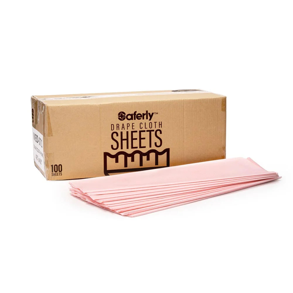 Saferly Cloth Drape Sheets - 40x60 - Blue