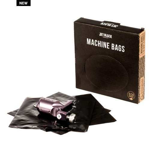 Jet Black Machine Bags